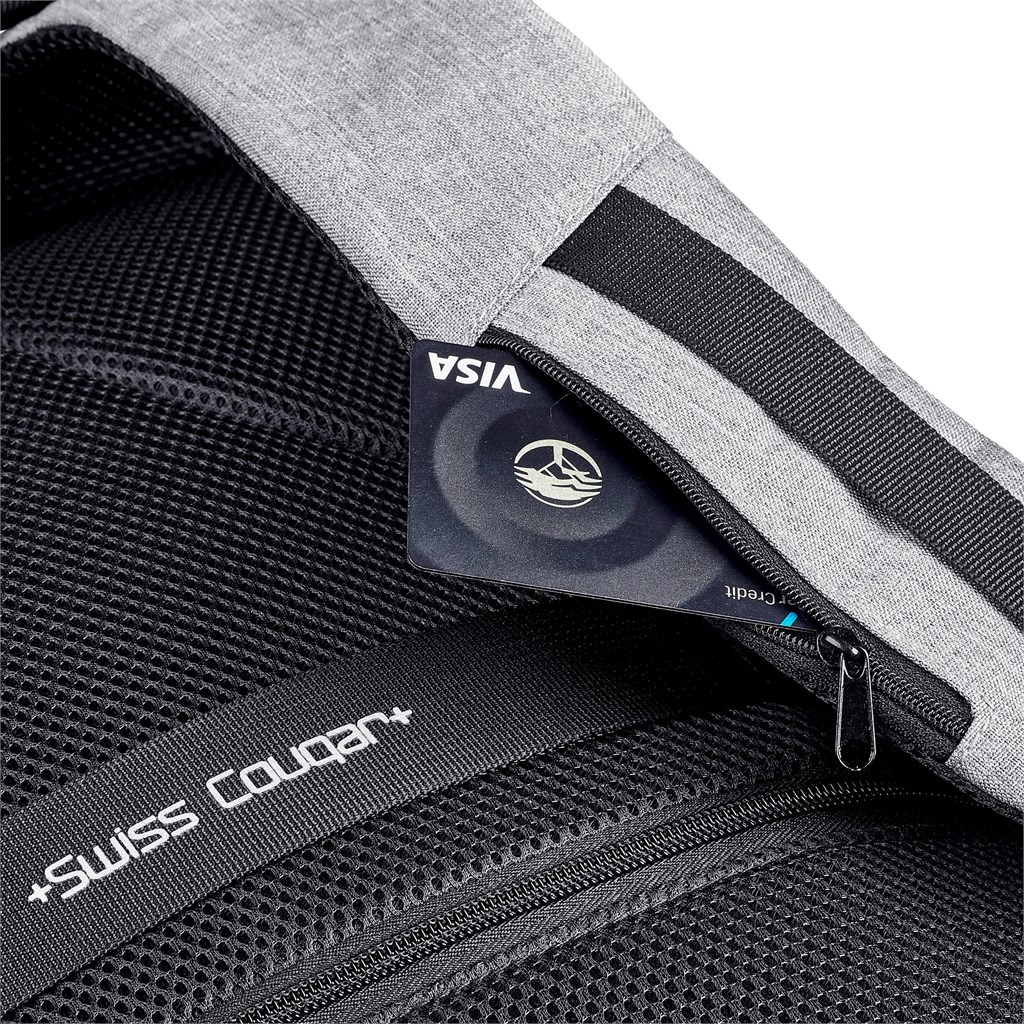 Swiss Cougar Palencia Anti-Theft Laptop Backpack - Image 2