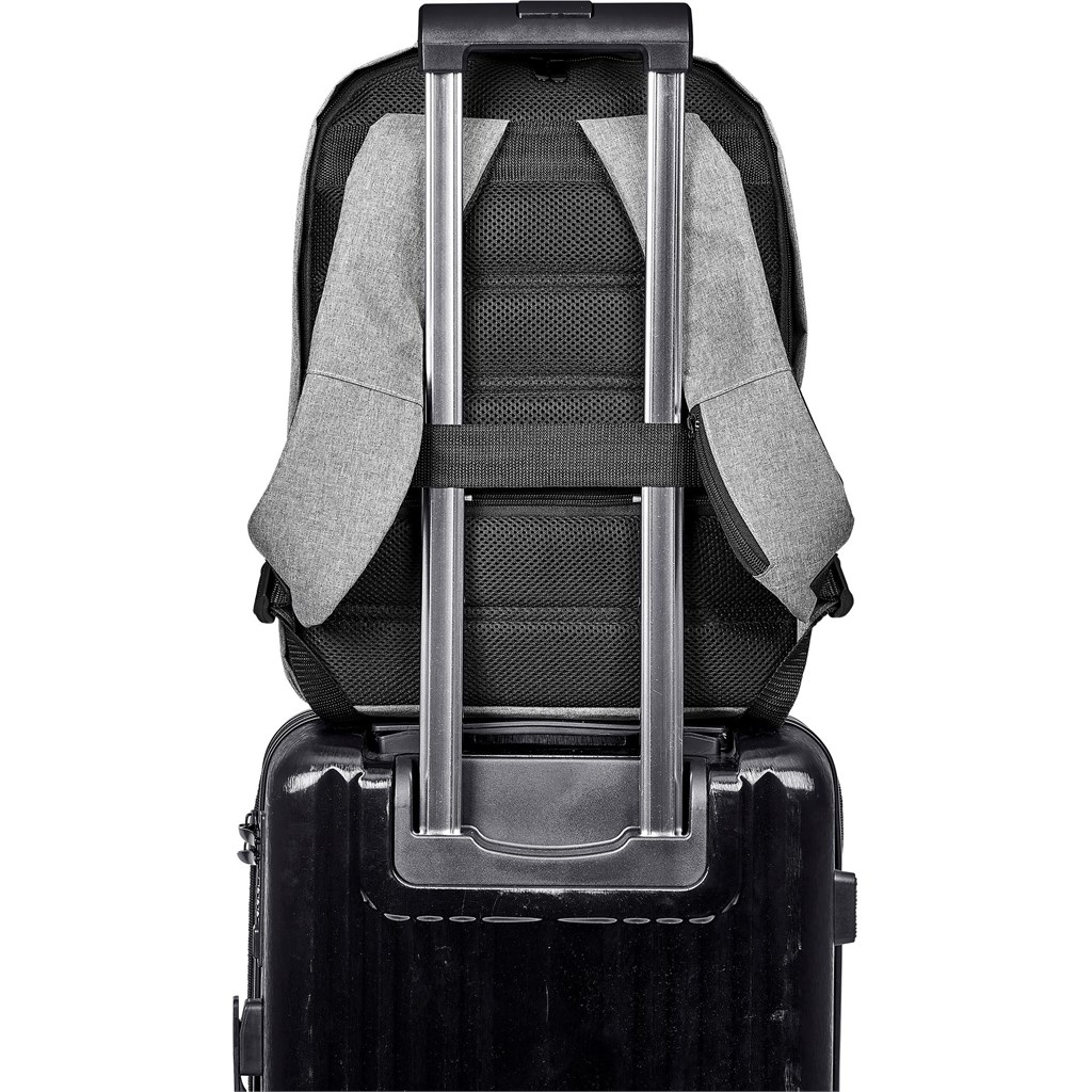 Swiss Cougar Tallinn Anti-Theft Recycled PET Laptop Backpack - Image 2