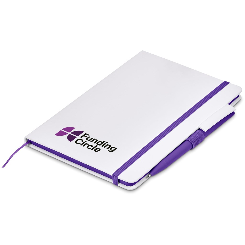 Altitude Tundra A5 Hard Cover Notebook - Purple - Image 2